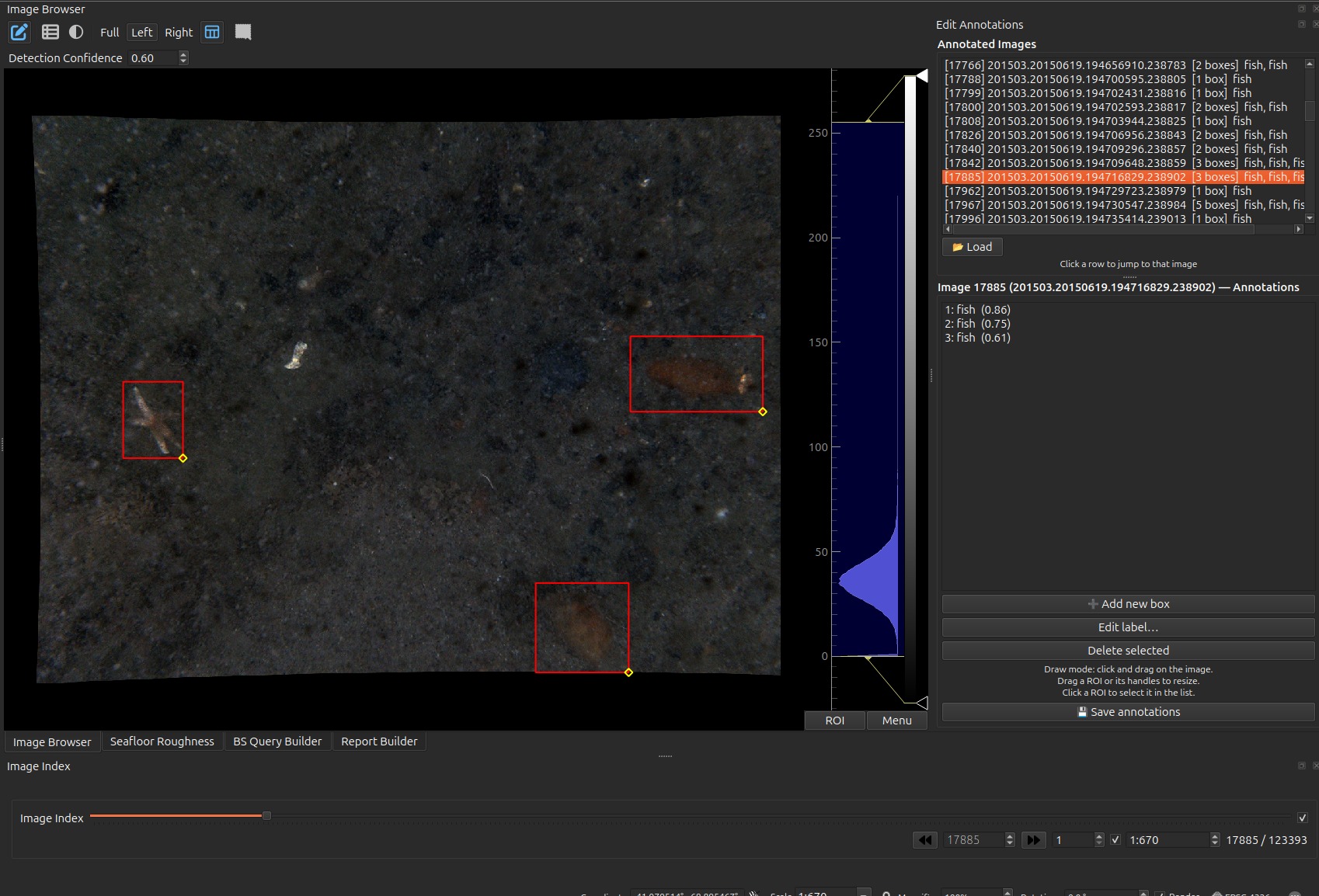 Image annotation editor